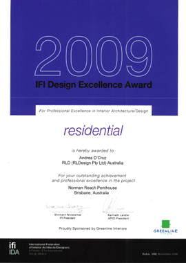 Winner Residential - International - Federation of Interior Architects Awards Image
